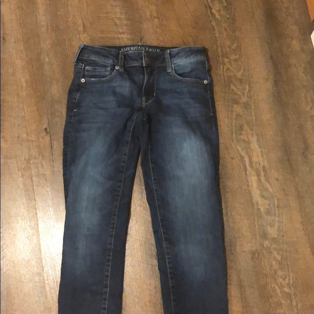 American Eagle size 4 long jeans